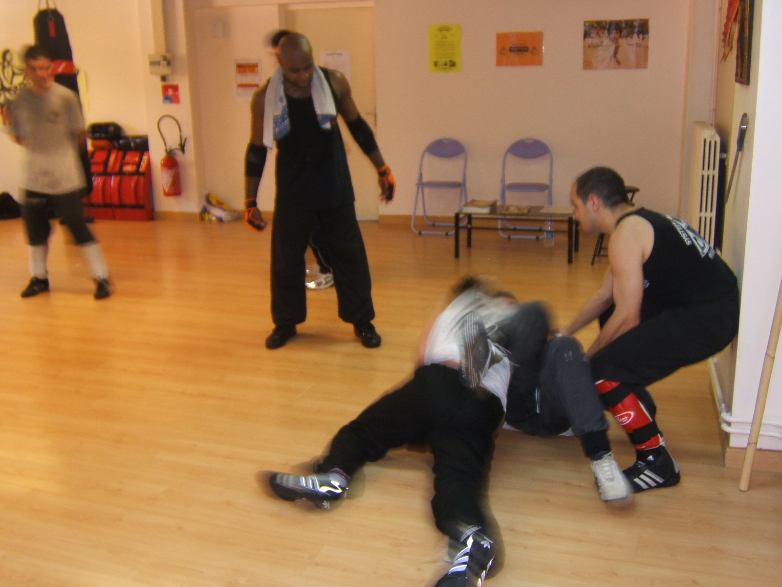 le progressive wing tsun au sol